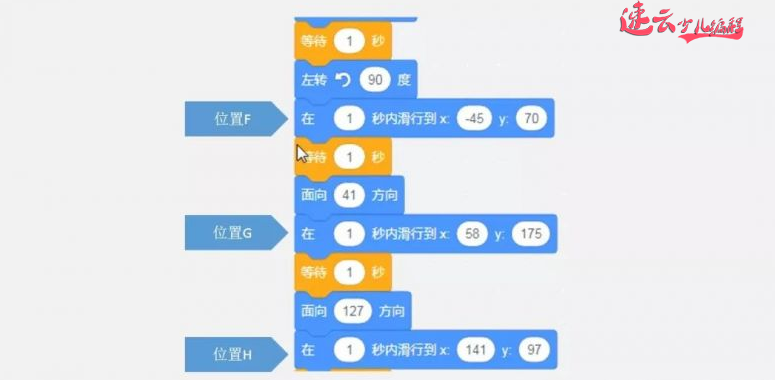 济南少儿编程：Scratch图形化编程学习内容~坐标~角度~负数！~山东少儿编程~少儿编程(图28)